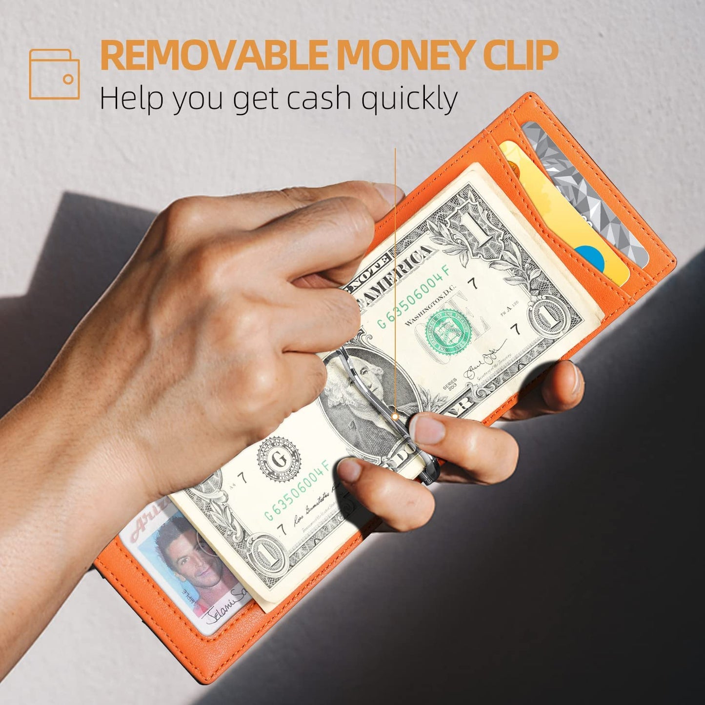 Clip wallet