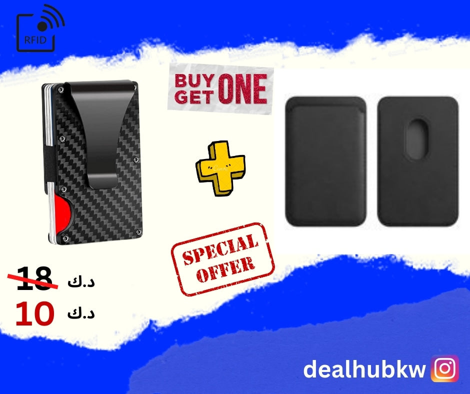 rfid wallet +free phone card holder