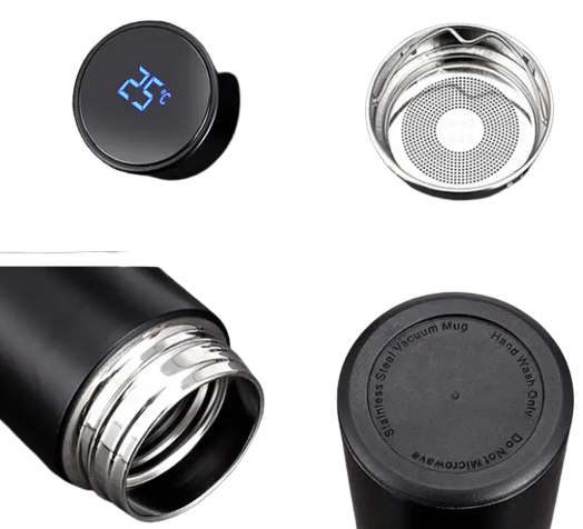 Intelligent thermos mug