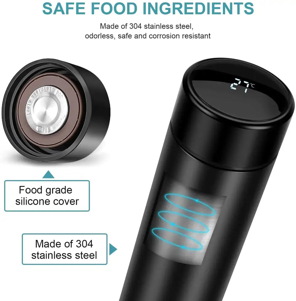 Intelligent thermos mug