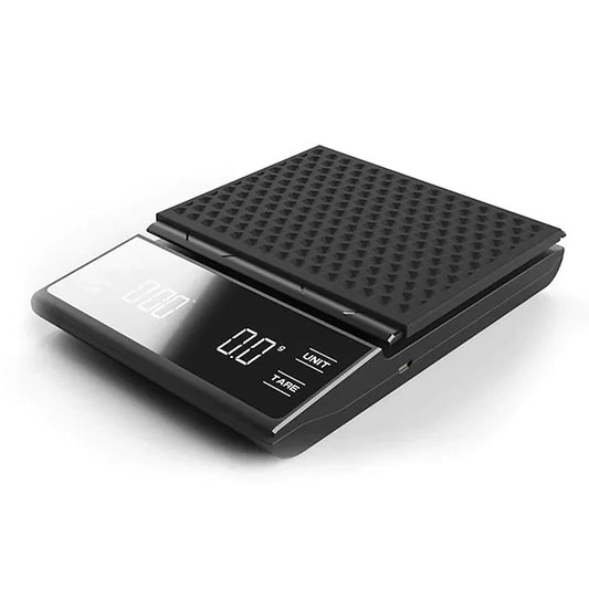 Accurate electric kitchen scale with timer
